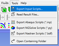 WelSim Export input script